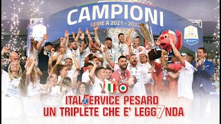 Italservice Pesaro  speciale Scudetto 20212022 [upl. by Anawed]