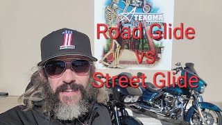 Road Glide vs Street Glide texomaharleydavidson [upl. by Keelia835]