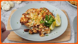 Air Fryer Cauliflower Steak Your GuiltFree Delight [upl. by Anirad]