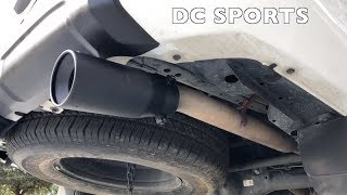 Toyota 4Runner  Exhaust Tip Installation and Sound Comparison [upl. by Assirrec]