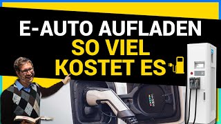 Elektroauto aufladen  So viel kostet es [upl. by Halford]