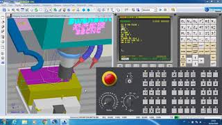 CNC simulator Fanuc OiM Swansoft Tutorial [upl. by Cirad]