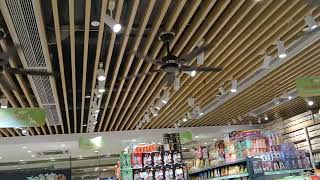 mcquay air conditioner amp Unknown ceiling fan by shop [upl. by Nehtiek290]