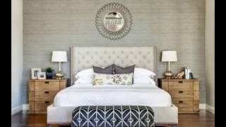 36 Modern Master Bedroom Ideas With Beautiful Wallpaper Accent Wall [upl. by Mihcaoj545]