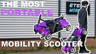 The Most Portable Lightweight Mobility Scooter  Etech Mobility MS 270 [upl. by Lehar]