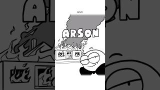 A Stands For Arson 😳 Animation Meme shorts [upl. by Kcirdnekal]