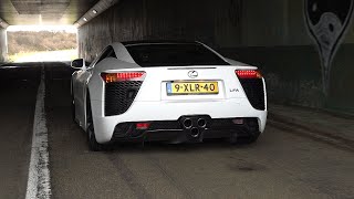 Lexus LFA Tokyo Edition  FAST Acceleration SOUNDS amp REVS [upl. by Naut556]