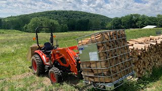 Bulk Firewood Storage At It’s Finest [upl. by Reo]