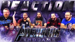 Marvel Studios Avengers Endgame  Official Trailer REACTION [upl. by Adur]