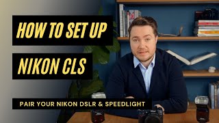 How to setup a Nikon Flash gun Speedlight amp DSLR via Nikons Creative Lighting System [upl. by Naimerej]