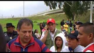 Se manifiestan cerrando la caseta en Tepotzotlan Mexico debido a Inundacion en Cuautitlan [upl. by Dowlen587]