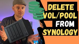 How to Delete a Volume amp Storage Pool from Synology NAS Step By Step [upl. by Leelah]