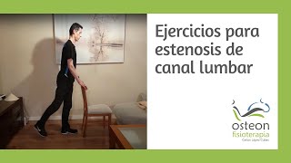 Propuesta de ejercicio para estenosis de canal lumbar [upl. by Eletnahc937]