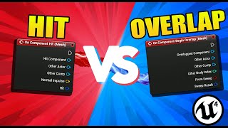 Unreal Engine 4 OnComponentOverlap Vs OnComponentHit Tutorial [upl. by Marylou]