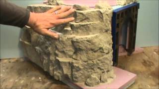 How to Make Rock Formation from Urethane Foam [upl. by Acinhoj507]