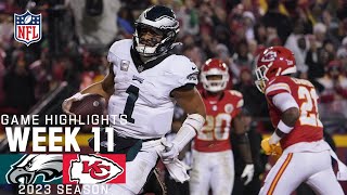 Philadelphia Eagles vs Kansas City Chiefs  2023 Week 11 Game Highlights [upl. by Supple610]