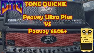 6505 vs Peavey Ultra Plus Tone Quickie [upl. by Finegan]