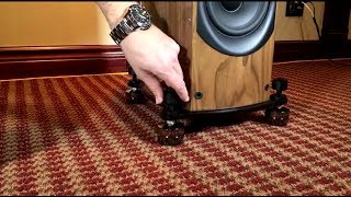 How to Install IsoAcoustics GAIA II on PSB T3 Speakers [upl. by Deena]