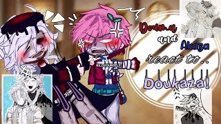 ✦°—꘎Douma and Akaza react to ✨Doukaza✨GCRV🖥️💍Doukazaa bit 13 💀¡1 manga spoiler [upl. by Rimahs]