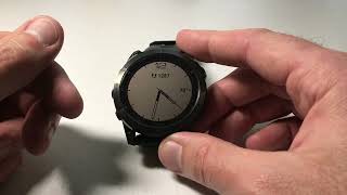 Garmin Fenix 7X Step tracking [upl. by Robinetta]