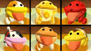 Poochy amp Yoshis Woolly World  All Poochy amiibo Challenges  All Poochy Designs [upl. by Egdamlat]