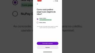 NuPay é um sistema Pay2Bank que permite ao Nubank autorizar o Uber a realizar pagamentos do cliente [upl. by Llig526]