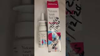 For how many days can Fluticasone nasal spray be used after opening it [upl. by Allekim]