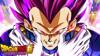 Dragon Ball Super Ultra Ego Vegeta VS Granolah [upl. by Annaerdna]