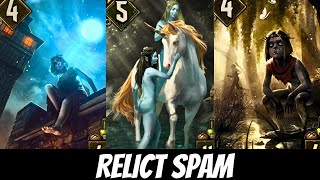 GWENT Relicts Spawns other Cards  Scoiatael Faction Deck [upl. by Caruso150]