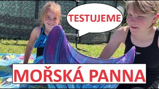 Terezka testuje ocas mořské panny  Testování hraček  Máma v Německu [upl. by Leiru203]