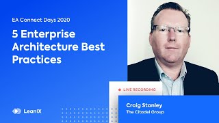 5 Enterprise Architecture Best Practices [upl. by Oremor]