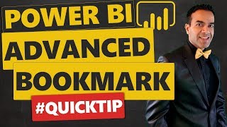 Advanced Power BI Bookmark Options DataDisplayCurrent Page [upl. by Fortunato]