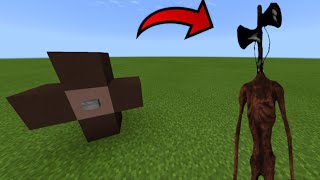 How To Spawn Siren Head In Minecraft [upl. by Koy]