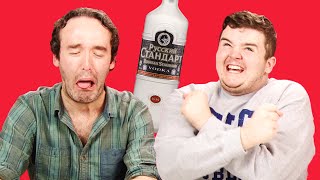 Irish People Taste Test Russian Vodka [upl. by Pharaoh]