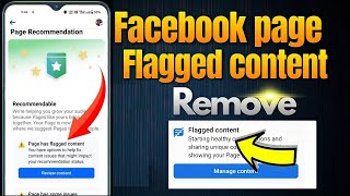 How to Fix Facebook Page Has Flagged Content Problem 2024 NEW UPDATE [upl. by Keon561]