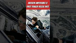 MISSION IMPOSSIBLE 8 trailer release date shots [upl. by Aihsemak]