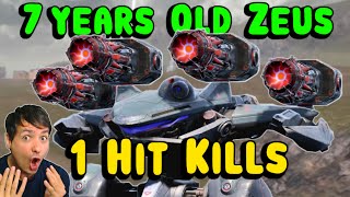 7 Years Old ZEUS ONE SHOT Kills on CRISIS  War Robots Mk3 Gameplay WR [upl. by Norby]