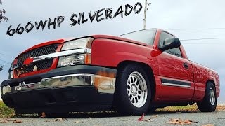 660whp 60L LS Turbo Silverado  KP Tuning [upl. by Svensen]