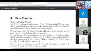 Arzelà–Ascoli theorem and application to Riemann mapping theorem [upl. by Aernda533]