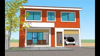 Plano de Casa Y Local Comercial TERRENO 10X20 METROS [upl. by Alvar136]