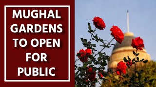 Mughal Gardens at Rashtrapati Bhavan to open on Feb 12 [upl. by Pearson503]