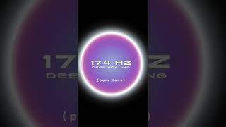 174 HZ Solfeggio Frequency Pure Tone • Deep Healing Frequency • Pain Relief amp Healing Stress Relief [upl. by Macey]