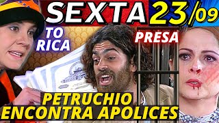 O CRAVO EA ROSA Capitulo Completo HOJE 230922 [upl. by Latsyrhc]