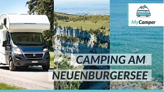 Camping Neuenburgersee  Roadtrip um den grössten Binnensee der Schweiz [upl. by Cr533]