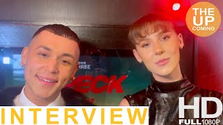 Shaheen Jafargholi amp Miya Ocego interview on Wreck Season 2 [upl. by Issirk909]