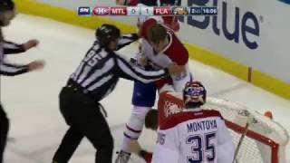 McCarron shows respect amp restraint in fight with Thompson [upl. by Odnomyar491]