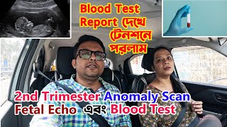 🛑Update 🛑Second Trimester  Anomaly Scan  Fetal Echo  Blood Test  The Bong Parenting [upl. by Grefer]