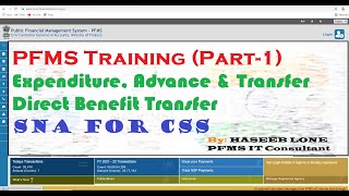 PFMS TrainingCS CSS amp SNA Part1 [upl. by Balthazar895]