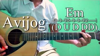 Avijog  অভিযোগ  Tanveer Evan  Easy Guitar Chords LessonCover Strumming Pattern Progressions [upl. by Dumah]