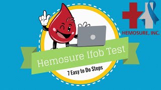 Hemosures Immunological Fecal Occult Blood Test iFOB Test How to use in 7 easy Steps [upl. by Lennod691]